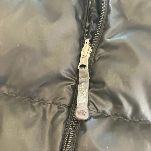 The North Face Vest Black 600 Goose Down Insulated Puffer Outdoors Boys XL - Picture 5 of 16